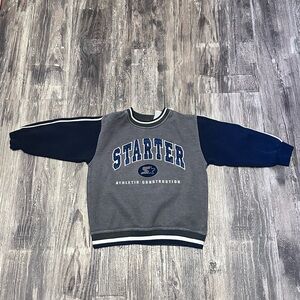 Vintage Starter Crewneck Kids Size 5/6